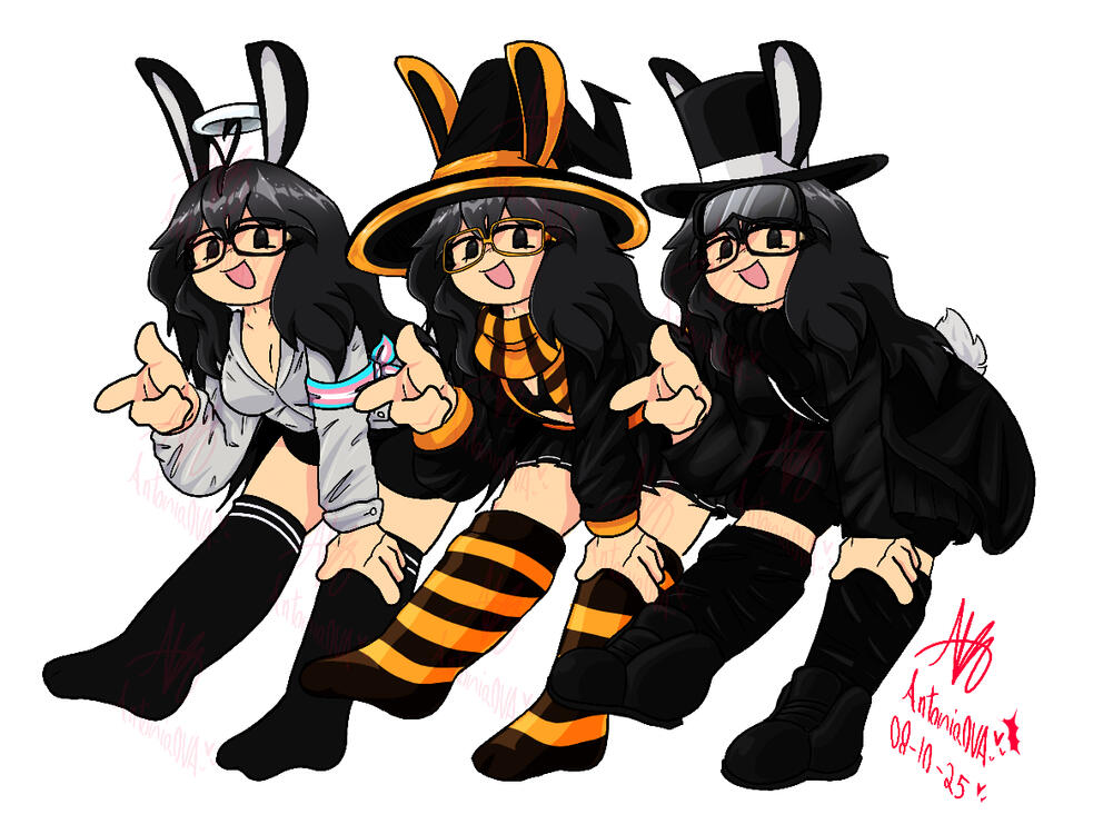 (Commission) Full Body Shaded Art (2 Alts)