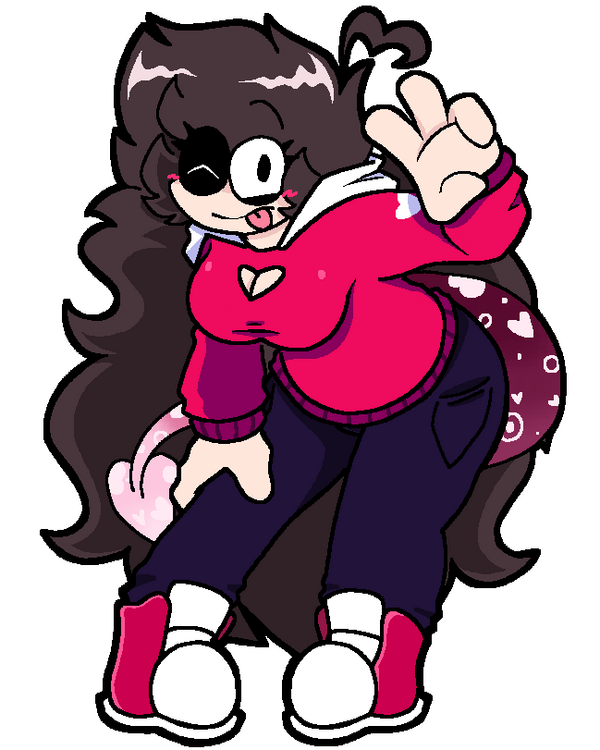 Antonia Five Nights At Frickbears Style - Full Body Shaded Art + Semi-Style Change