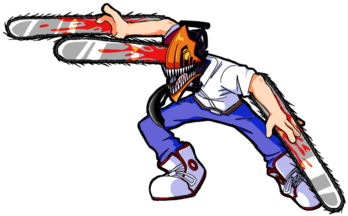 Denji Chainsaw man Frickbears 3 Portrait