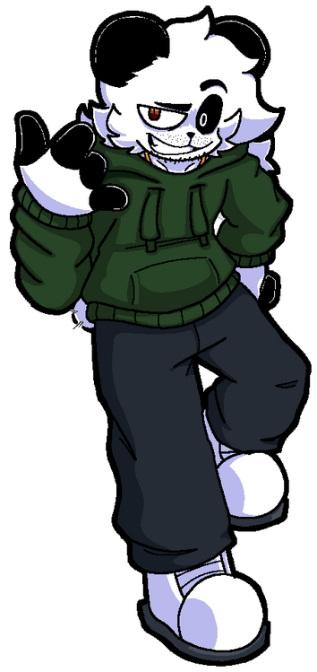 Panda Frickbear's Portrait
